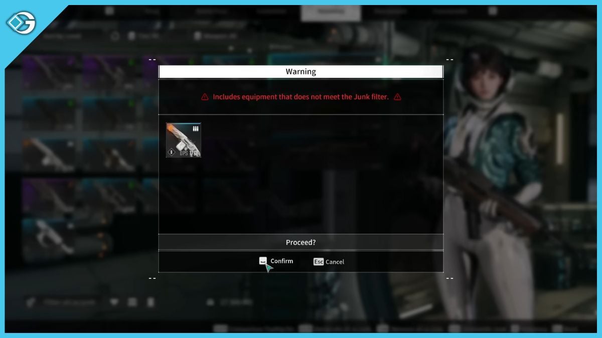 Dismantle Unused Weapons