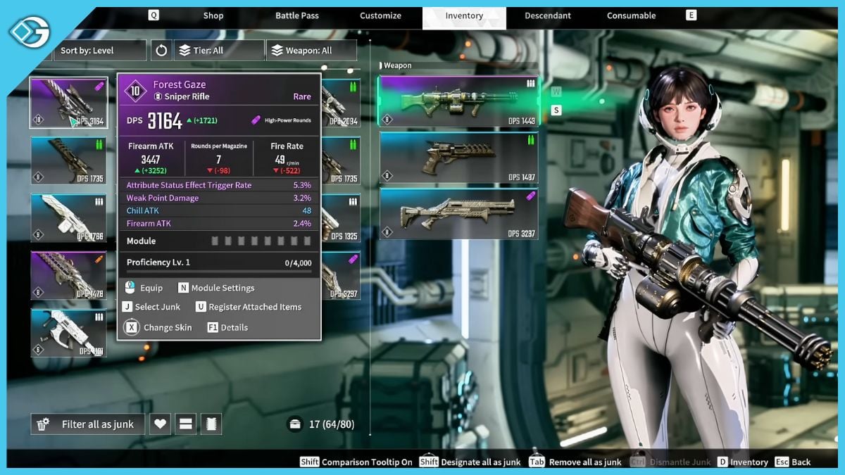 Identify Good Weapons