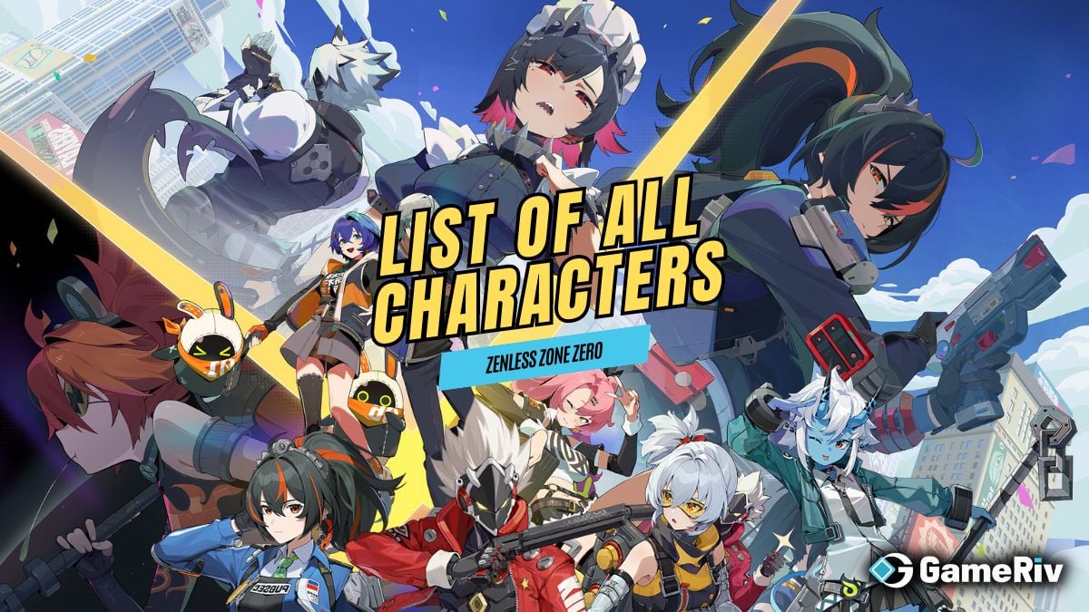 Zenless Zone Zero (ZZZ) List of All Characters