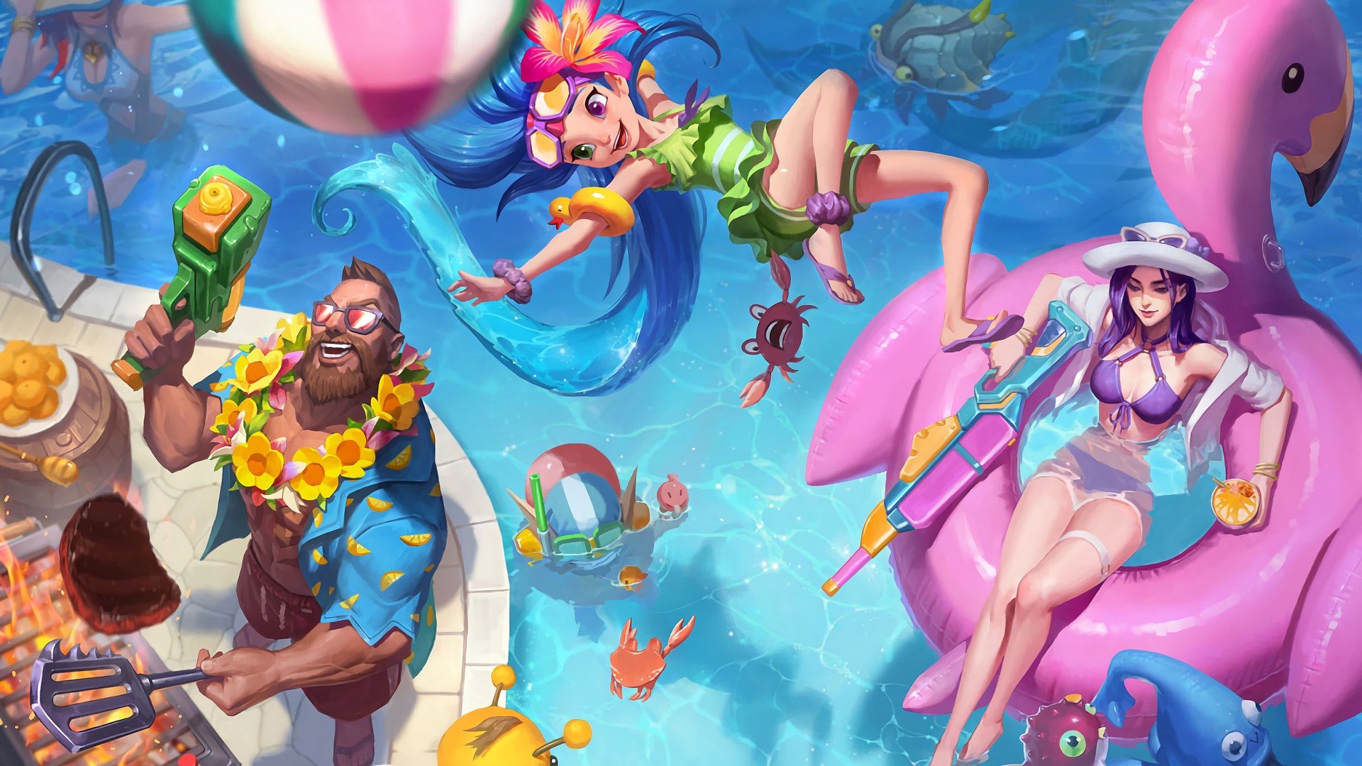 Pool Party Gangplank