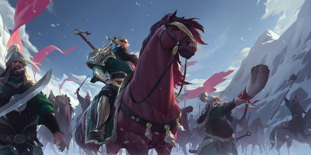 Warring Tryndamere level one Runeterra Patch 5.1
